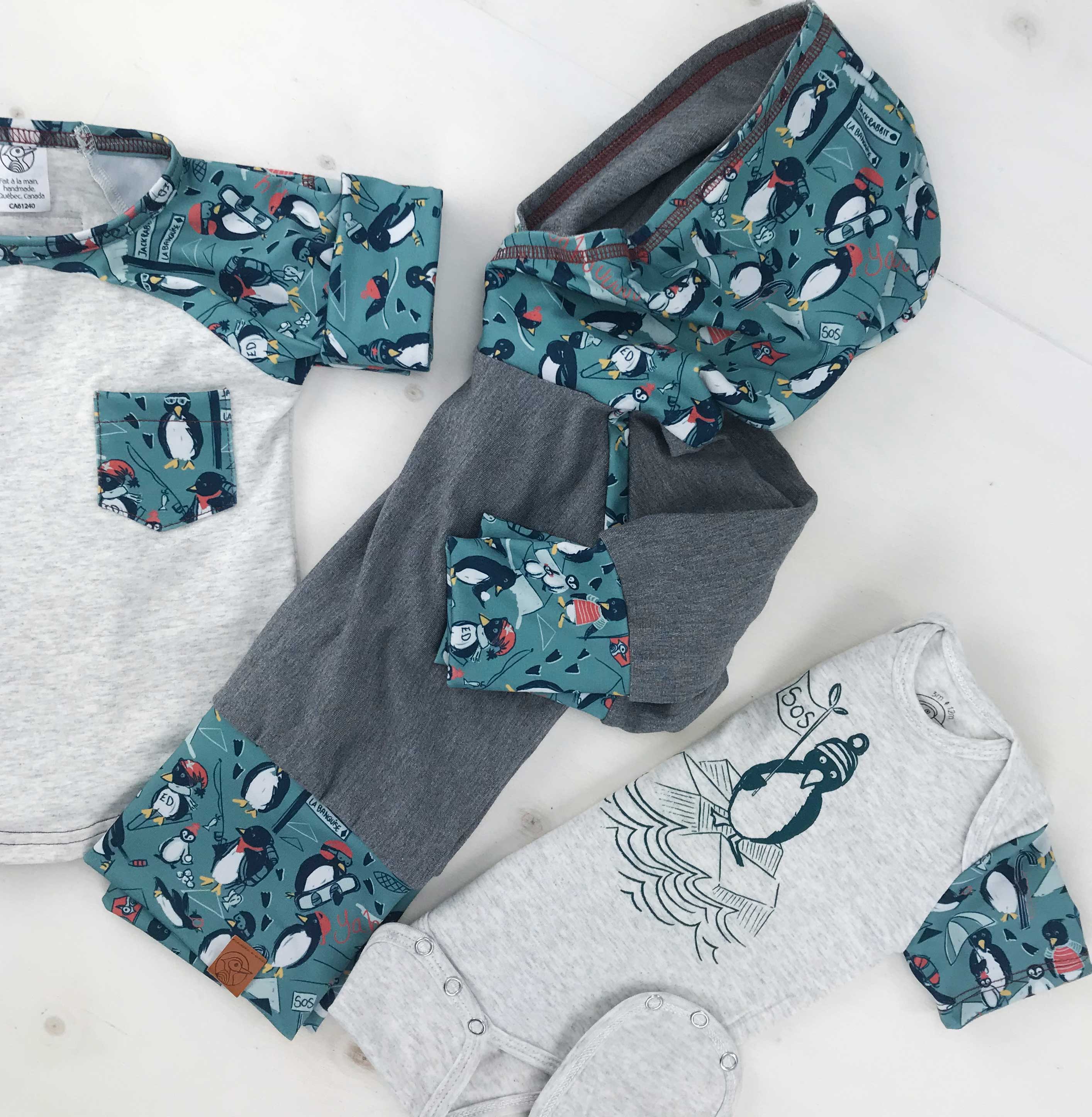 t-shirt évolutif bébé enfant FRIMÄ kit