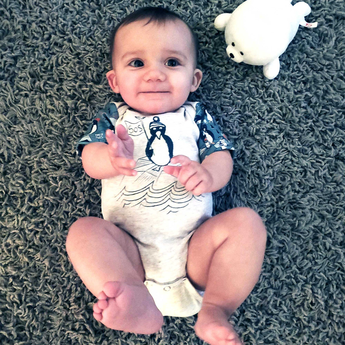 Baby Bodysuit & Onesie Grow with me FRIMÄ Peakbwa