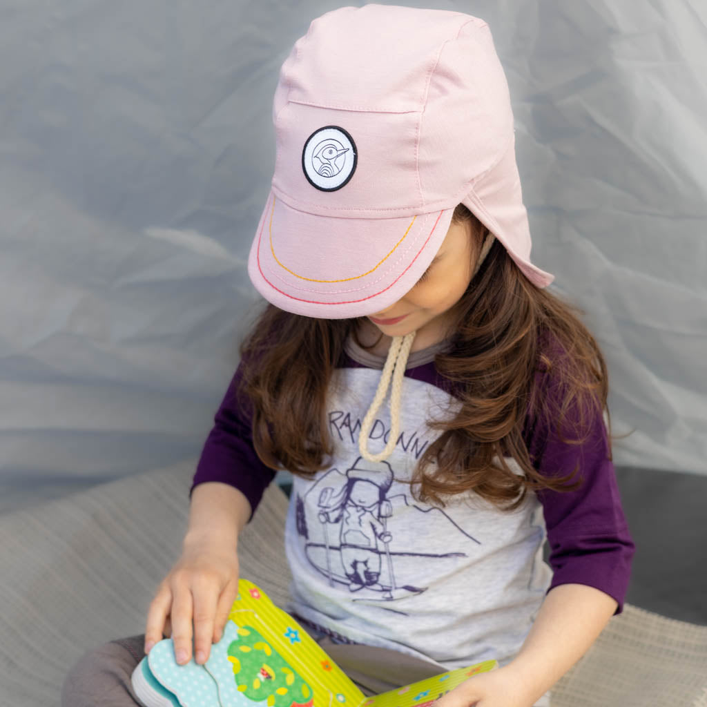 t-shirt, fille, casquette