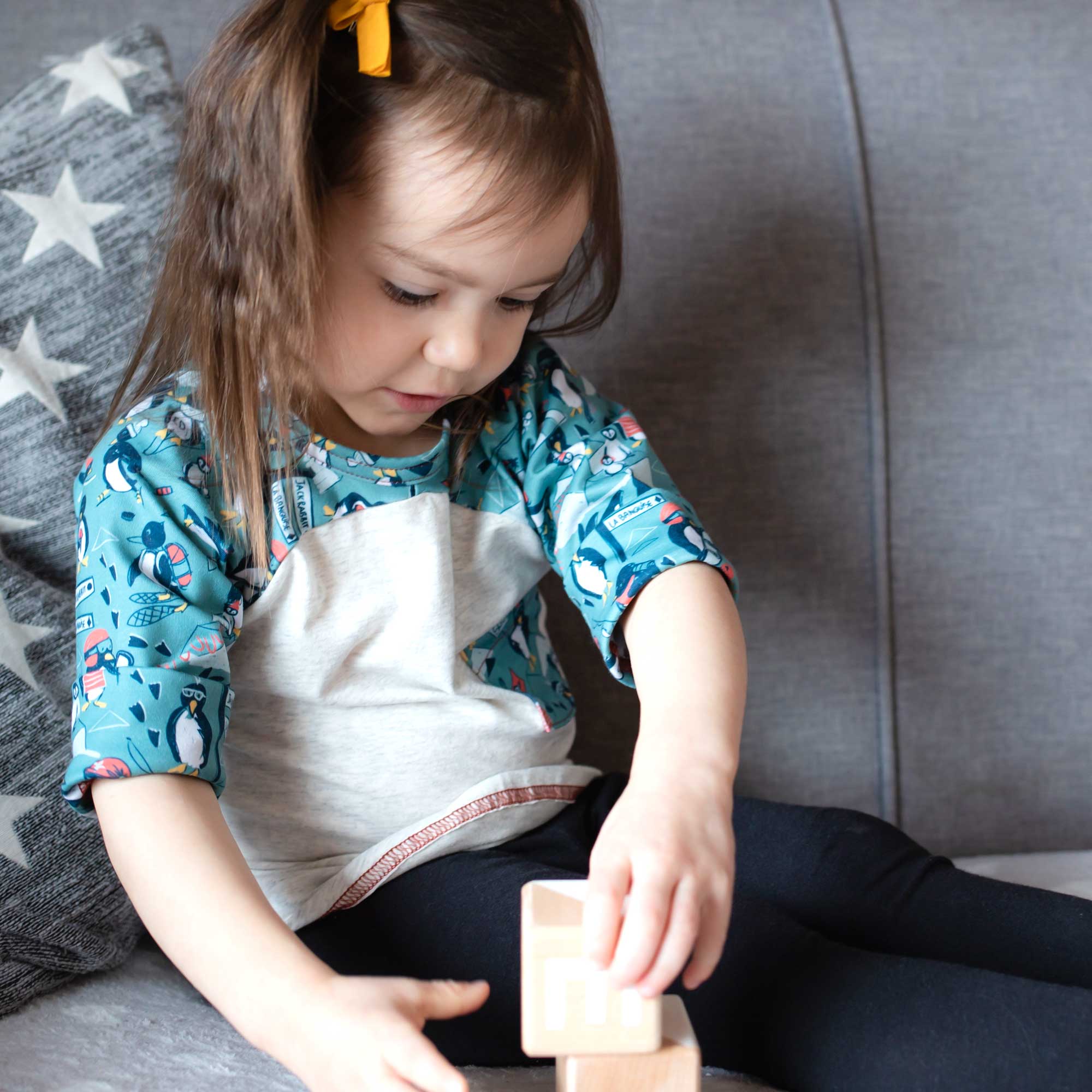 t-shirt évolutif enfant FRIMÄ petite fille