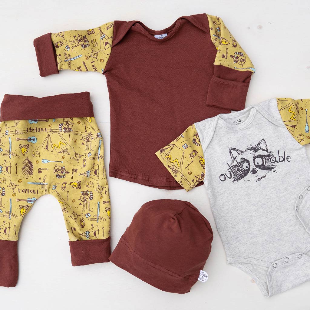 Pyjama évolutif kits 5 en 1 Bivouac ensemble