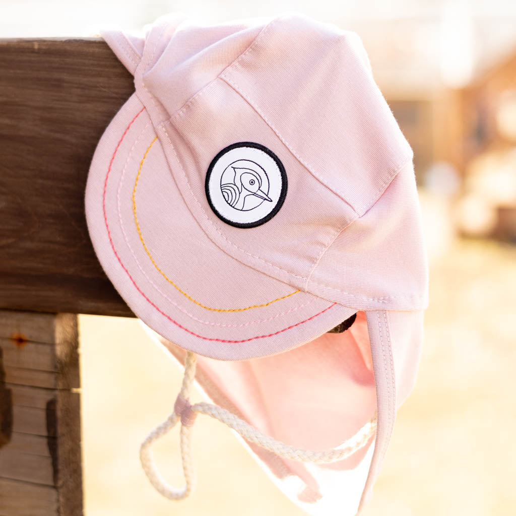 Casquette bebe et enfant rose