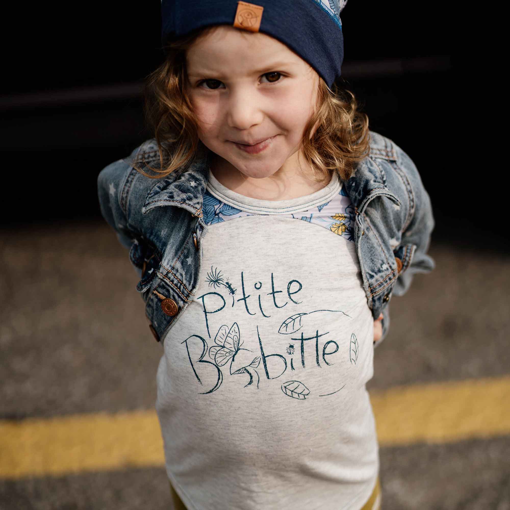 t-shirt évolutif bébé enfant Brigade fille